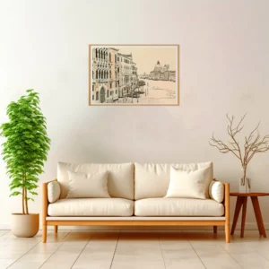 Venice | Grand Canal — Japanese Tradition framed fine art interior preview