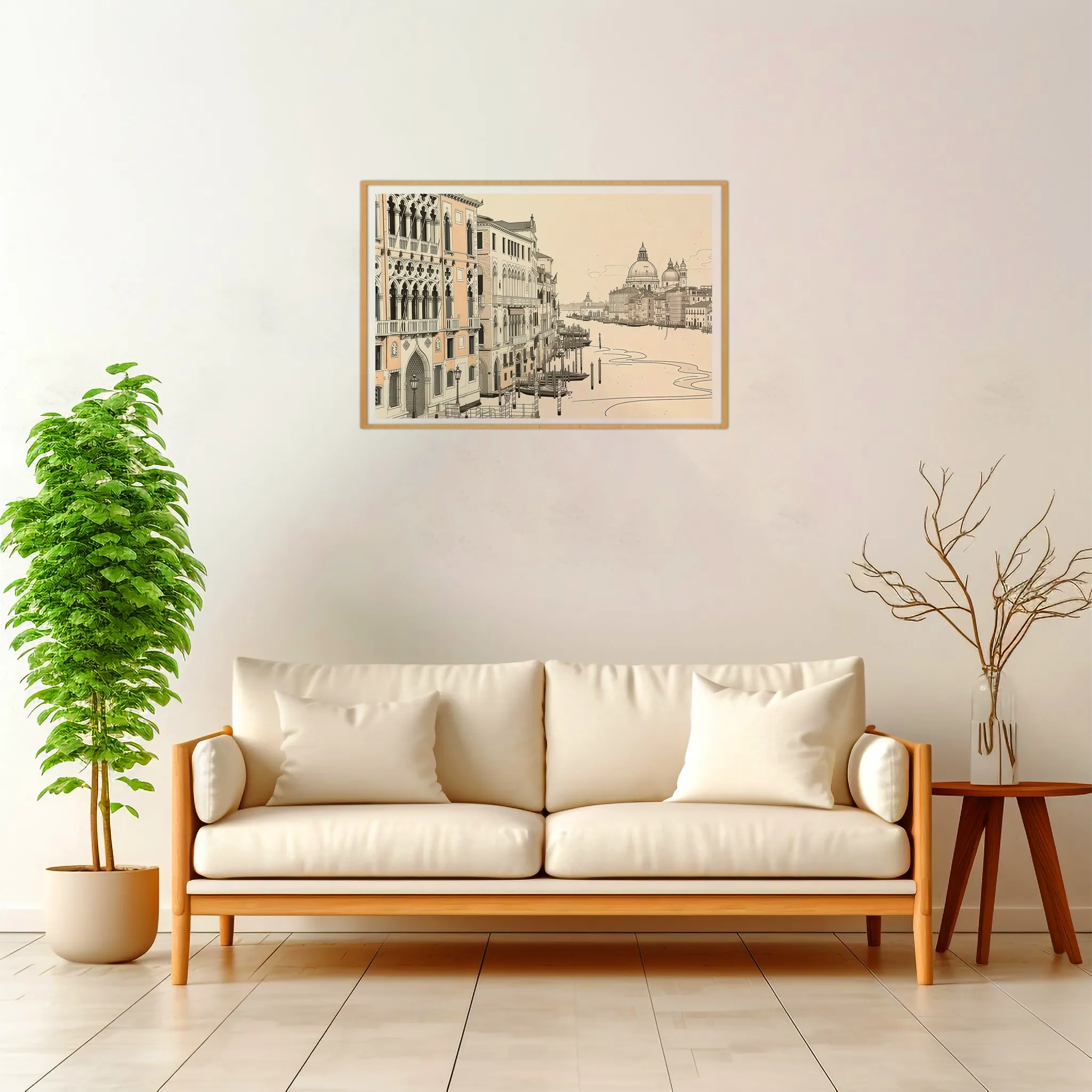 Venice | Grand Canal — Japanese Tradition framed fine art interior preview