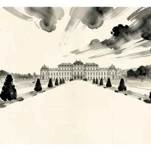 Vienna | Belvedere Palace — Japanese Tradition fine art print