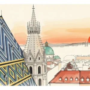 Vienna | Saint Stephen — Japanese Tradition fine art print
