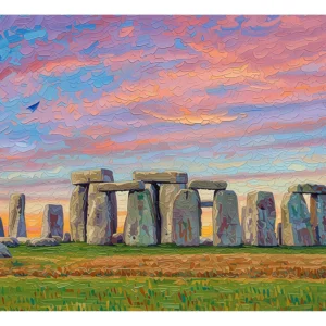 Stonehenge — Impressionist Dream fine art print