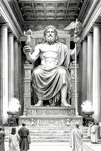 Statue of Zeus at Olympia